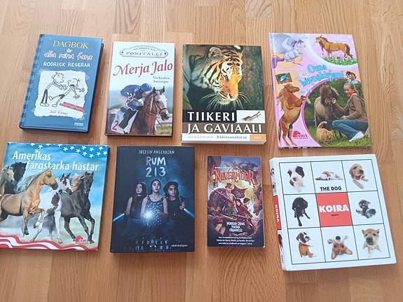 Kirjoja/ svenska böcker