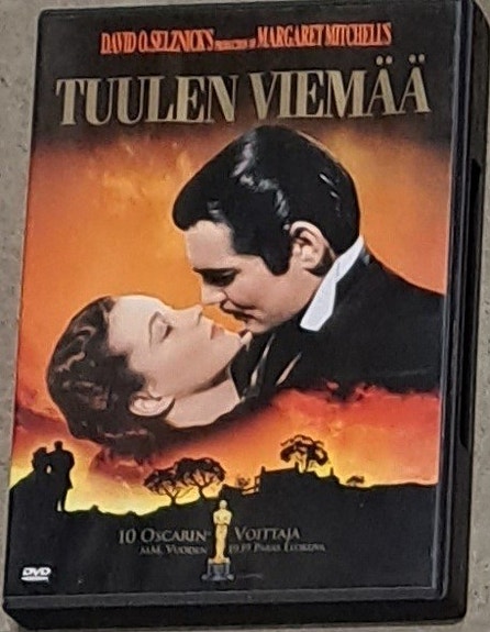 Tuulen viemää dvd