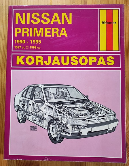 Nissan Primera 1990–1995 korjausopas