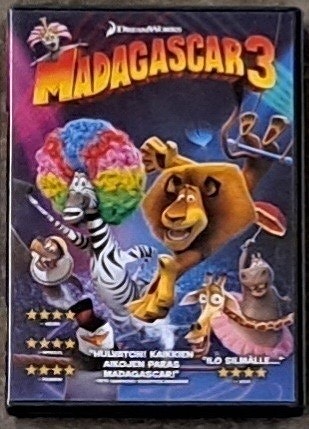 Madagascar 3 dvd