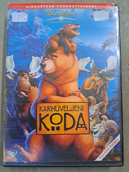 Karhuveljeni koda dvd