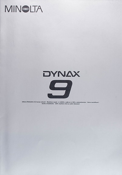 Minolta Dynax 9