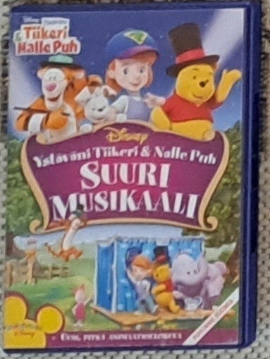 Ystäväni tiikeri ja nalle puh suuri musikaali dvd