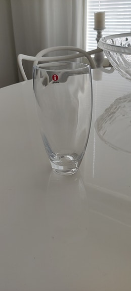 Iittala Leia maljakko kirkas