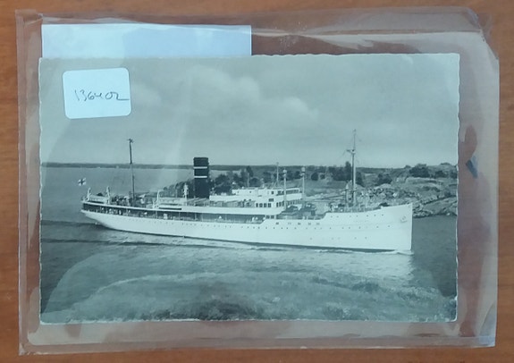 Vanha postikortti S/S Ariadne, Suomen Höyrylaiva Osakeyhtiö