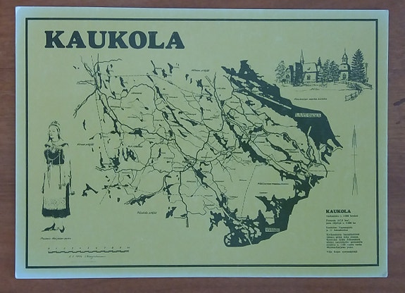 Kaukola -postikortti