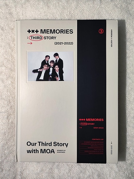 TXT Memories Third Story DVD versio + Weverse Shop gift set