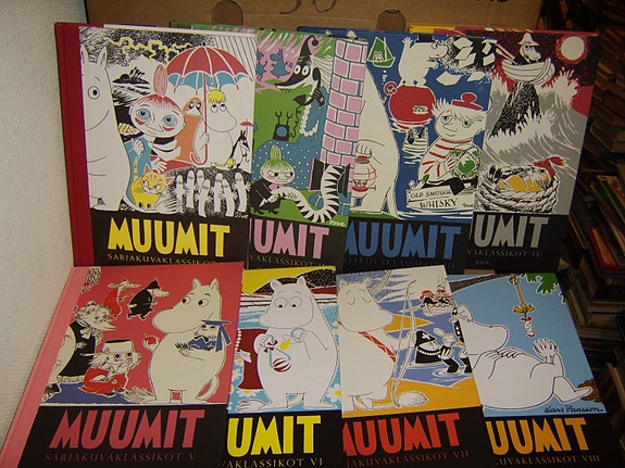 Muumit sarjakuvaklassikot I - VIII