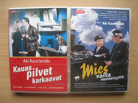 Mies vailla menneisyyttä/Kauas pilvet karkaavat (hinta sis postit) dvd