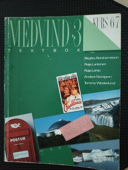 Medvind 6-7 vanha lukion ruotsin kirja