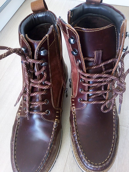 Clarks 100% aito nahka kengät. Ruskea.