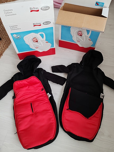 BRITAX Römer baby safe lämpöpussi 1-2kpl vaikka kaksosille