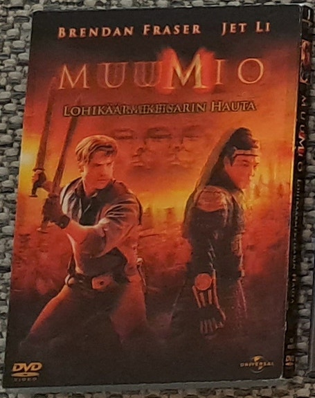 Muumio lohikäärmekeisarin hauta dvd