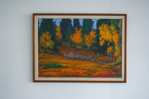 Maalaus, Seppo Pälli, 1969
