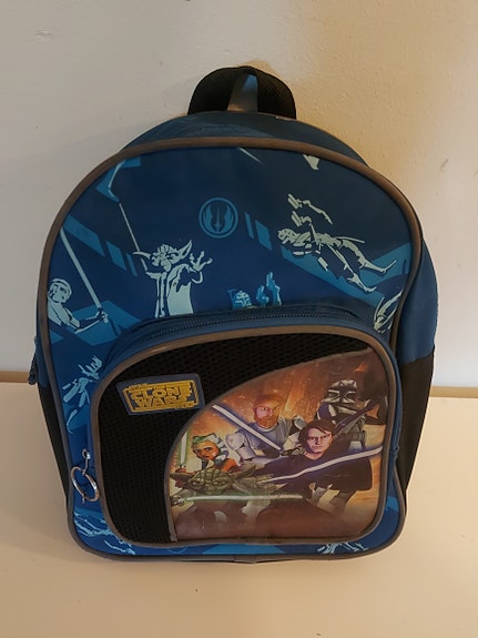 Star Wars Clone Wars reppu. Korkeus 34cm