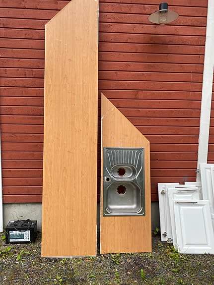 Pyökki kuosi keittiön tasot