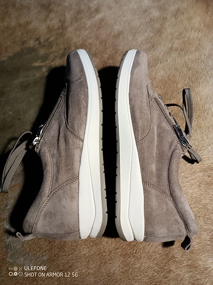Caprice 41/26.5cm Comfort H (leveä)-lesti mokkanahka tennarit