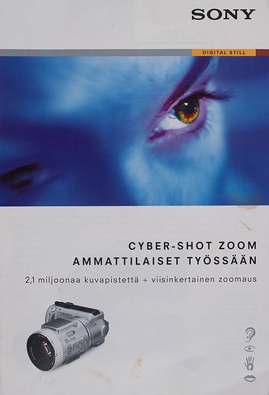 Sony Cyber-shot zoom ammattilaiset työssään