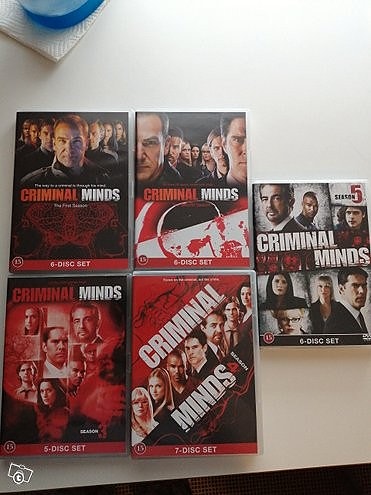 Criminal Minds season 1-5 DVD