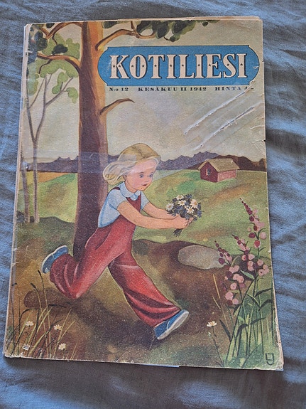 Vintage lehti vuodelta 1942