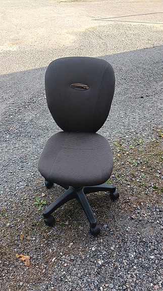 Toimistotuoli harmaa kangas