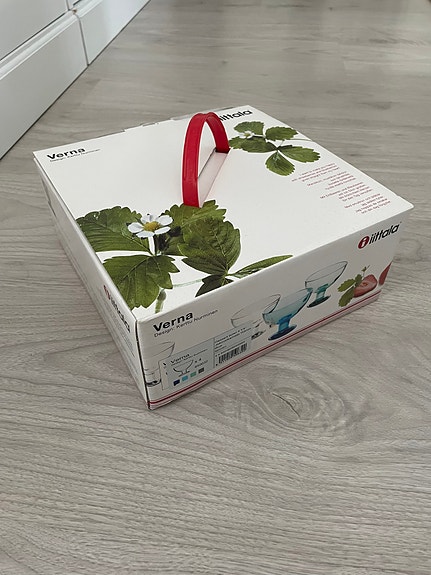 4 kpl Iittala Verna jälkiruokamaljat