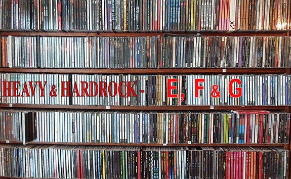 HEAVY & HARDROCK CD LEVYJÄ:  E, F ja G