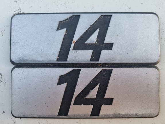 2x 14-merkki - Fiat Ducato -92
