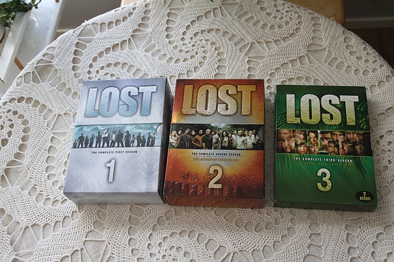 Lost DVD:t kaudet 1-3