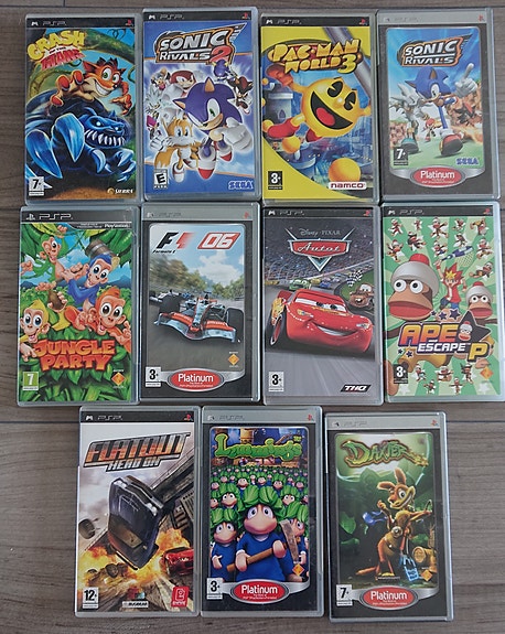 PSP pelejä