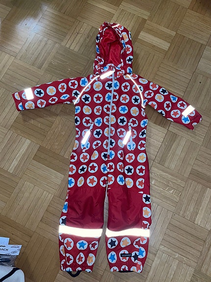 Villervalla tähti 92cm välikausihaalari haalari
