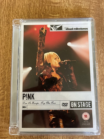 PINK Live in Europe - Try this tour 2004 DVD
