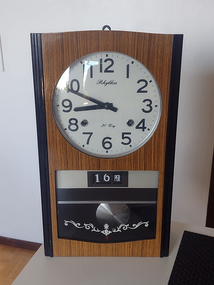 Retro seinäkello