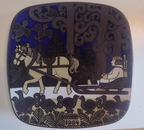 Arabia Kalevala vuosilautanen 1984