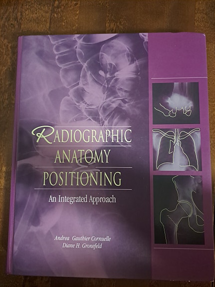 Radiographic anatomy positioning