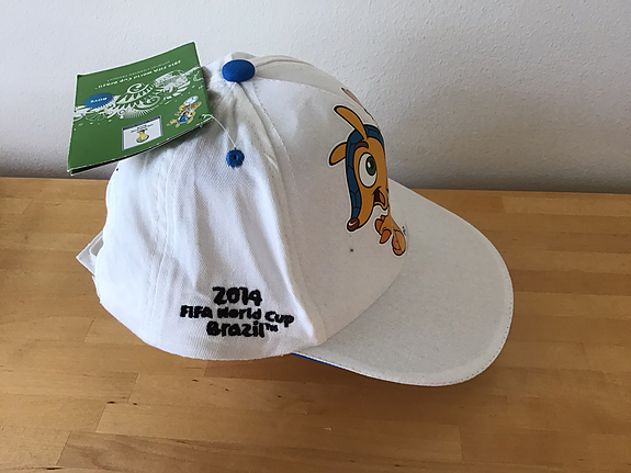 Lasten valkoinen FIFA Word cub Brasil ( 2014 ) lippalakki