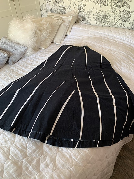 marimekko vintage maxihame