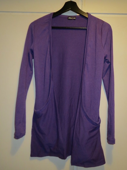 Jeans fi violetti avon. jakkutakki, s/m