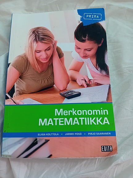 Merkonomin matematiikka kirja