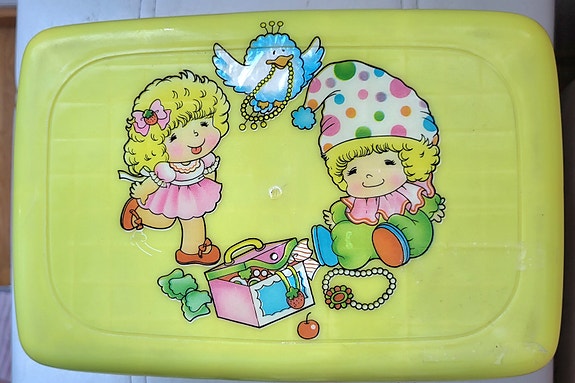 Lapsen Retro jakkara siisti ja hyväkuntoinen