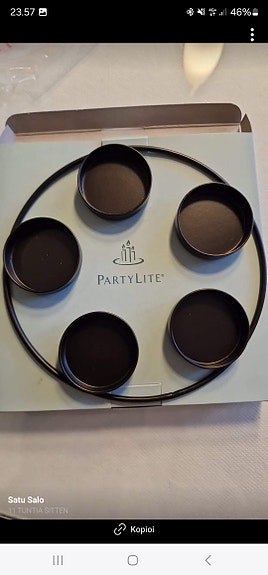 PartyLite Yleiskäyttöinen somiste tuikkiville
