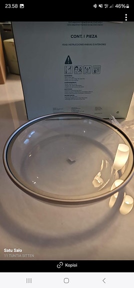PartyLite Luovuus -kynttilätarjotin