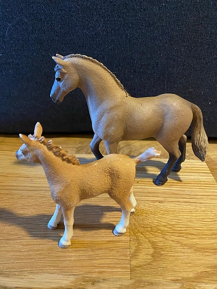 Schleich hevonen ja varsa