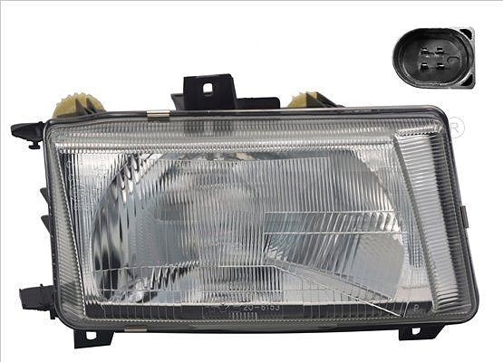 VW Polo Sedan/Farmari Vasen Ajovaloumpio Valeo-versio 00-02