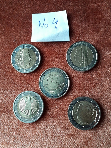 2 euro kolikot