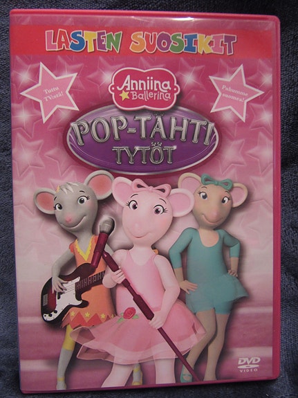 Anniina Ballerina Pop-tähti tytöt dvd