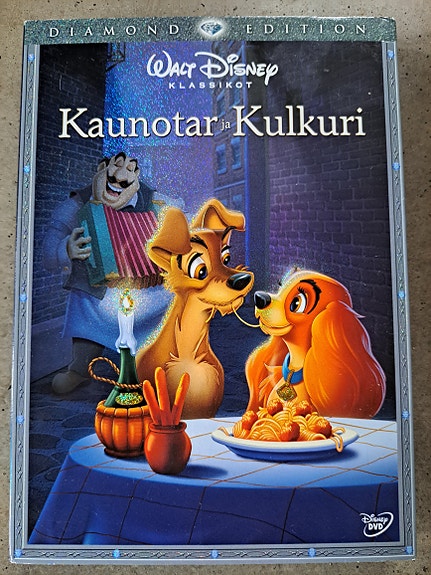 Kaunotar ja kulkuri dvd
