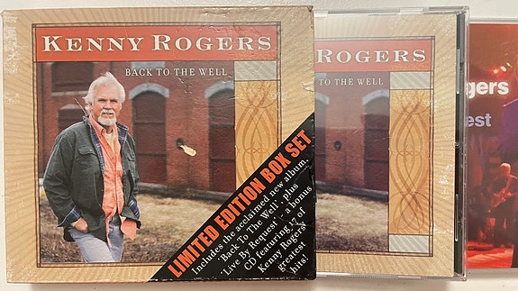 KENNY ROGERS:2CD Back to Well LIMITED EDITION BOX SET