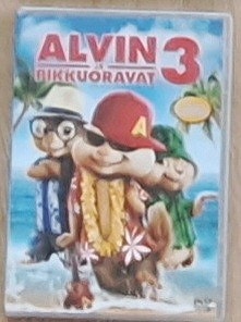 Alvin ja pikkuoravat 3 dvd