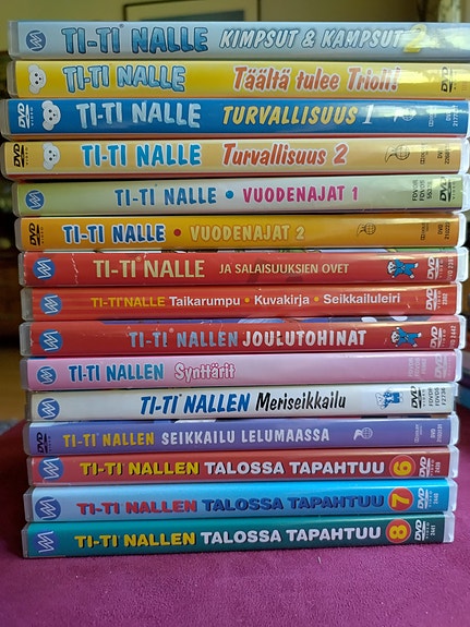 Ti-ti Nalle DVD:t